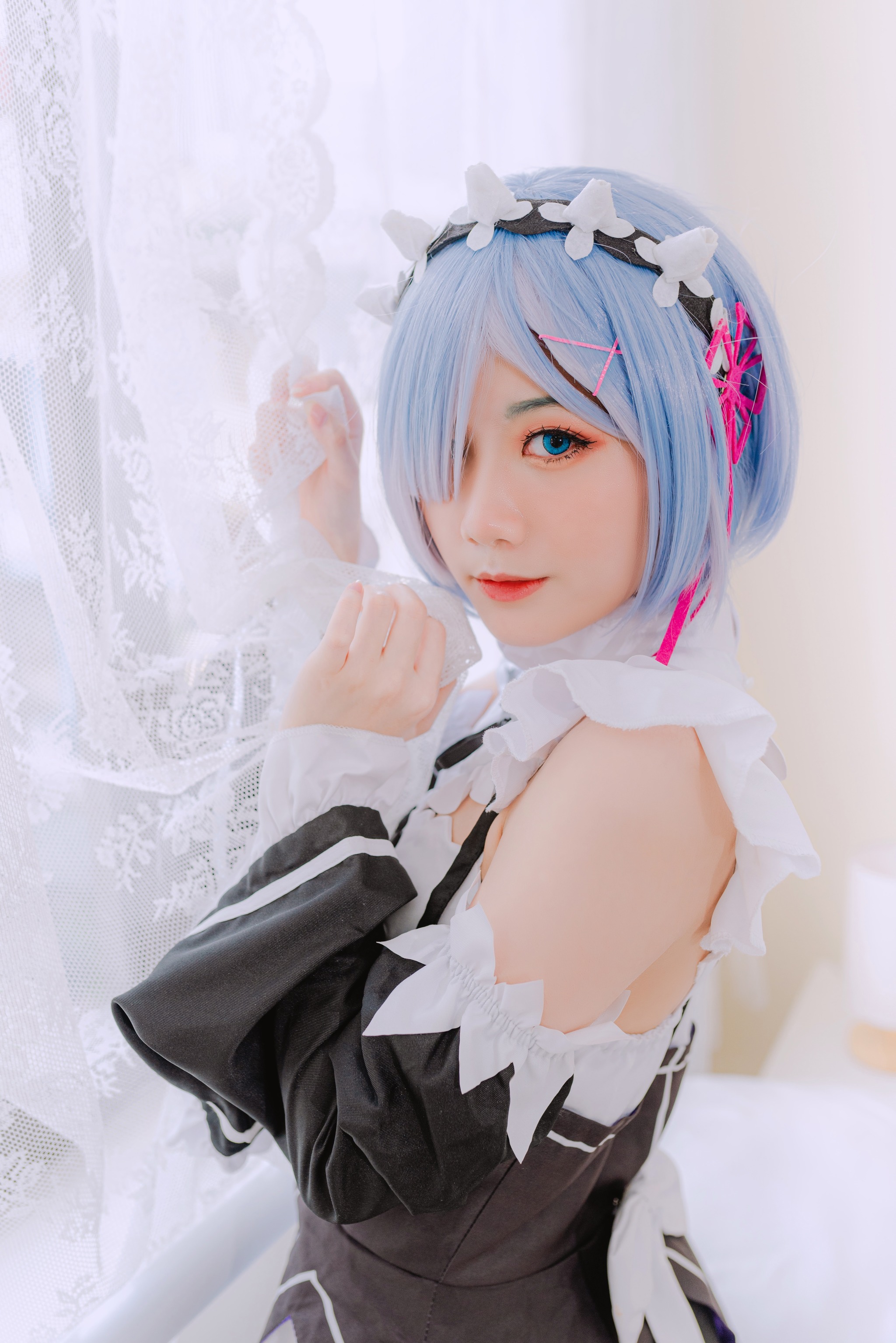 图片[1]-PoppaChan – NO.026 Rem maid-Re-Zero (Sexy and Cute content) [20P]-XikXak